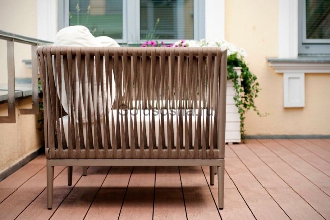 Кресло Касабланка серо-коричневое Кресло Касабланка серо-коричневое