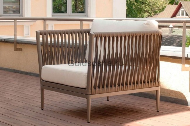 Кресло Касабланка серо-коричневое Кресло Касабланка серо-коричневое