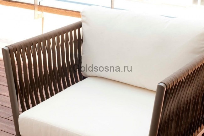 Кресло Касабланка серо-коричневое Кресло Касабланка серо-коричневое