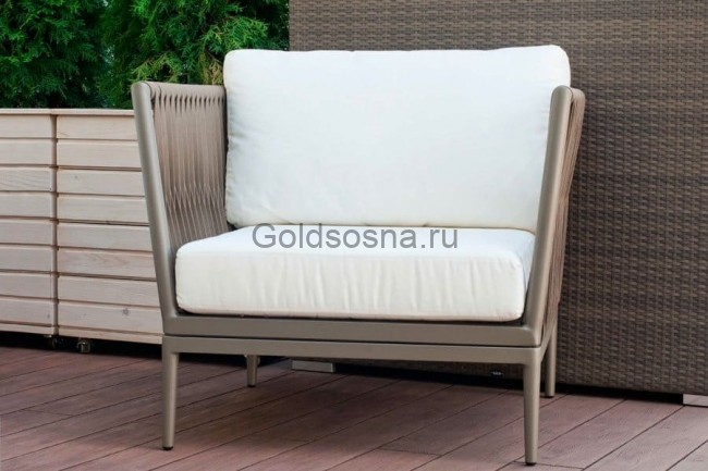 Кресло Касабланка серо-коричневое Кресло Касабланка серо-коричневое