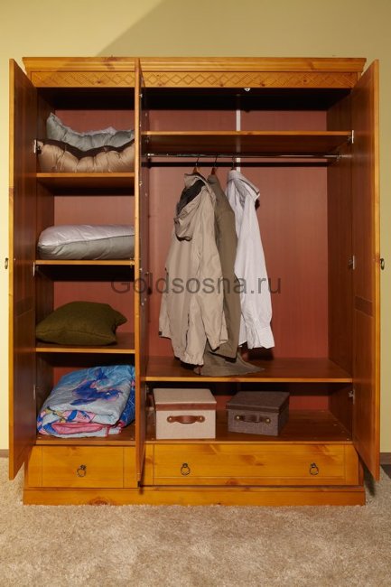 Шкаф Дания №1 (3-х створчатый)