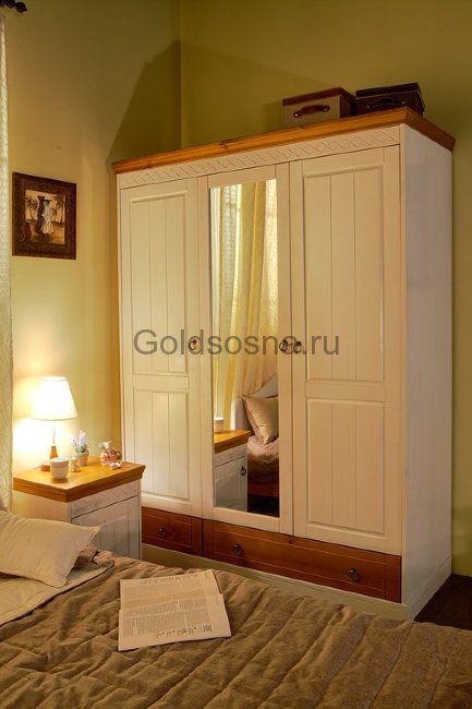 Шкаф Дания №1 (3-х створчатый)