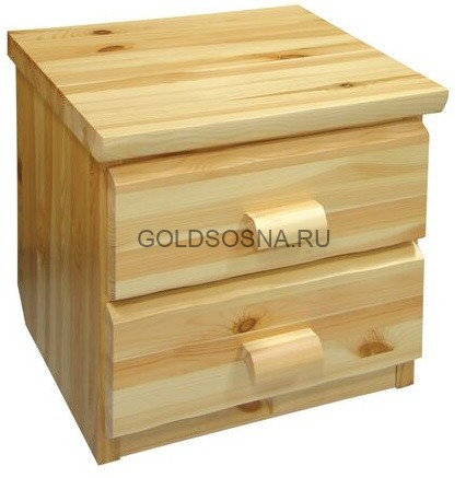 Тумба прикроватная с 2-мя ящиками Скандинавия