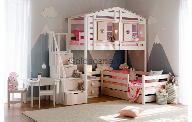 Кровать детская Тимберика Кидс №3 Кровать детская Тимберика Кидс №3