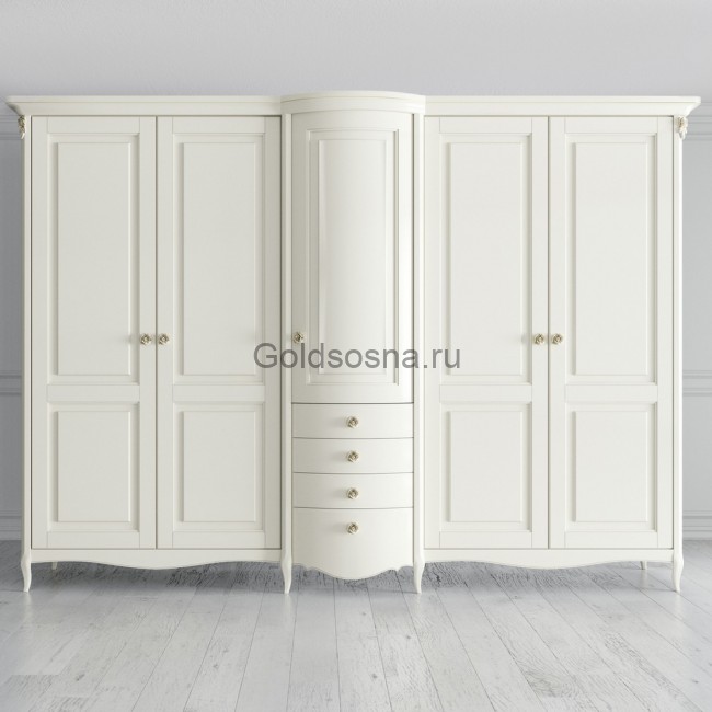 Шкаф пятидверный Opera Rose