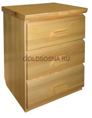 Тумба прикроватная с 3-мя ящиками Скандинавия Тумба прикроватная с 3-мя ящиками Скандинавия