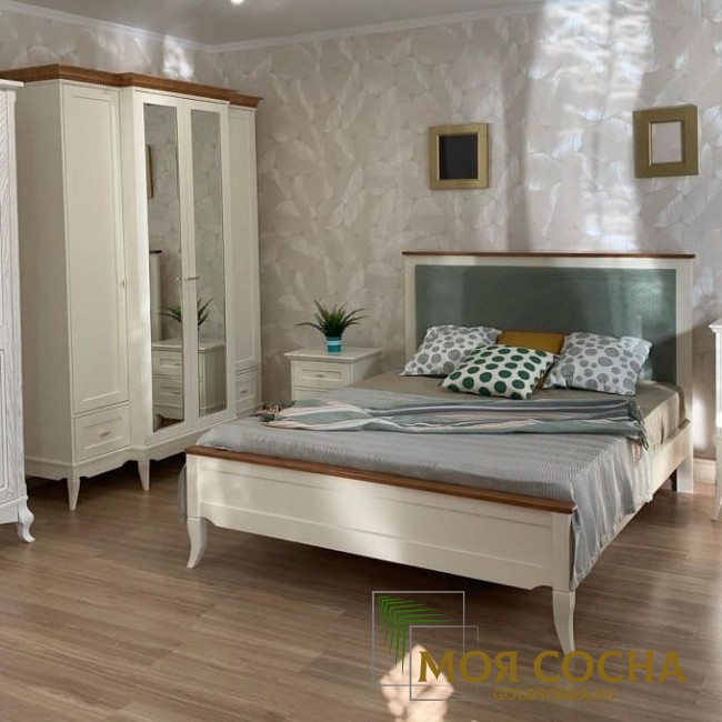 Кровать Римини с каретной стяжкой