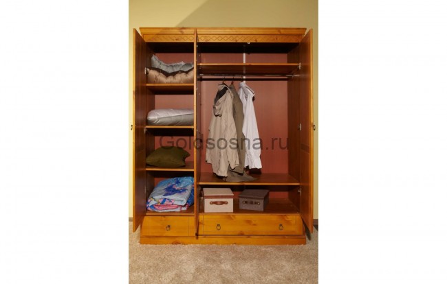 Шкаф Дания №3 (3-х створчатый) без зеркала