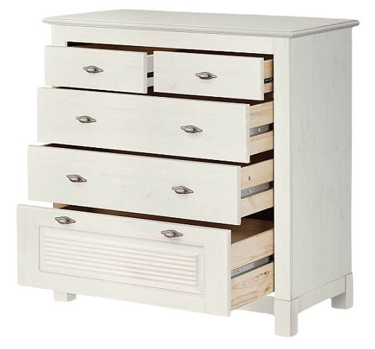 Комод Рауна 221 (белый воск УКВ)