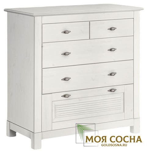 Комод Рауна 221 (белый воск УКВ)