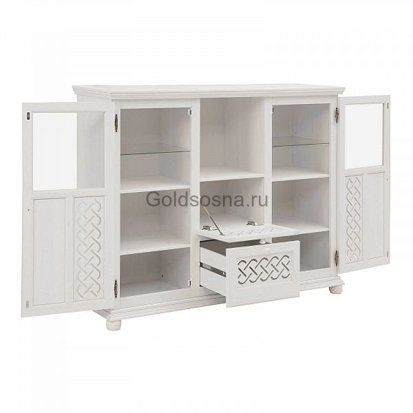 Комод Луна 213 (белый воск УКВ) из массива сосны Комод Луна 213 (белый воск УКВ) из массива сосны