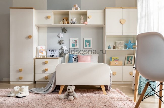 Шкаф 1-ств Тимберика Кидс №1