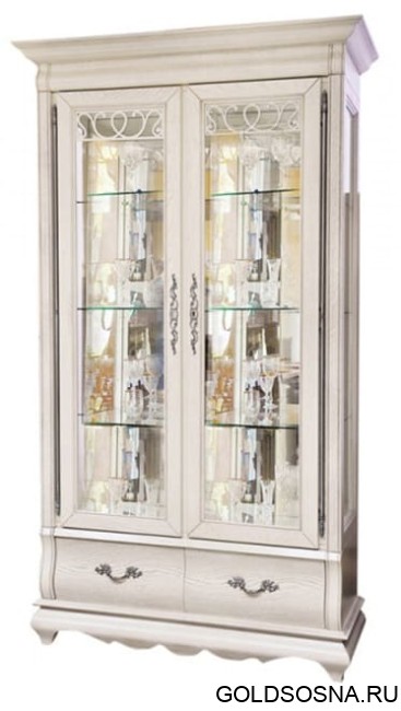 Шкаф Оскар с витриной ММ-210-02 Шкаф Оскар с витриной ММ-210-02