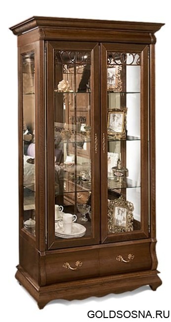 Шкаф Оскар с витриной ММ-210-02 Шкаф Оскар с витриной ММ-210-02