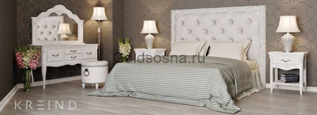 Кровать односпальная Silvery Rome S312 с мягким изголовьем Кровать односпальная Silvery Rome S312 с мягким изголовьем