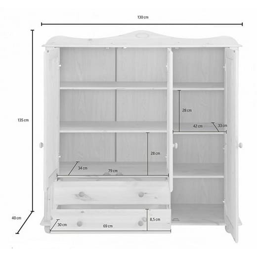 Шкаф Adele Д7309-5.1