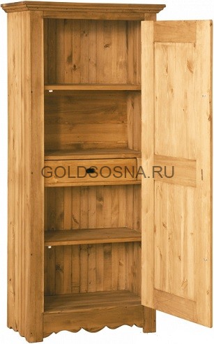 Шкаф для белья Bonnetiere-194 (с резьбой на двери) Шкаф для белья Bonnetiere-194 (с резьбой на двери)