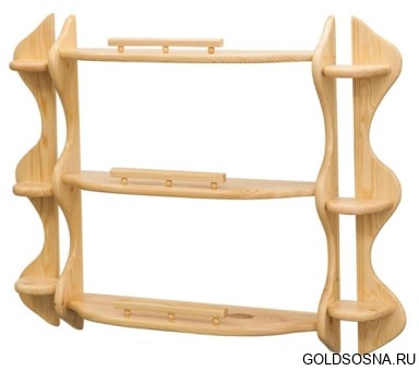 Полка прямая 3 яр. (усовершенствованная) Полка прямая 3 яр. (усовершенствованная)