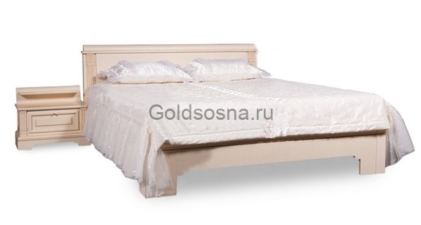 Кровать Престиж ГМ 5981 (крем с патиной)