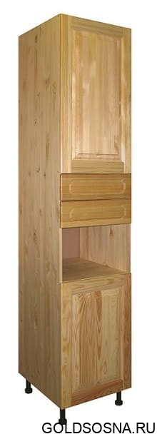 Шкаф-пенал кухонный 2 ящ. с нишей (П-2Я-600) Шкаф-пенал кухонный 2 ящ. с нишей (П-2Я-600)