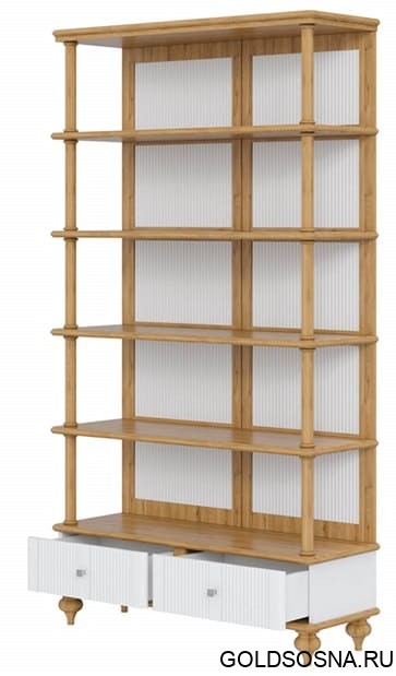 Шкаф книжный Рандеву 110 (202)