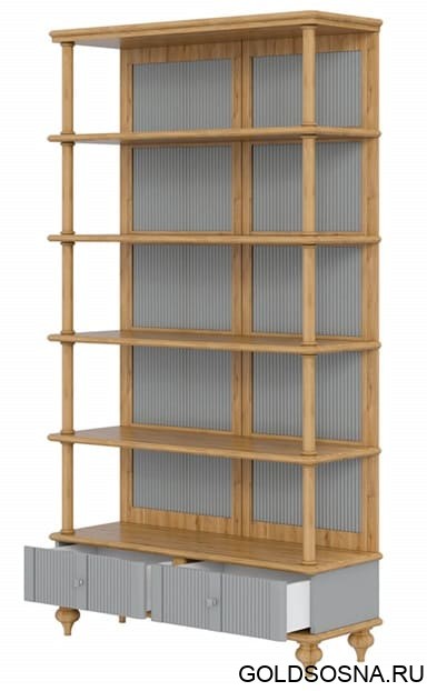 Шкаф книжный Рандеву 110 (202)
