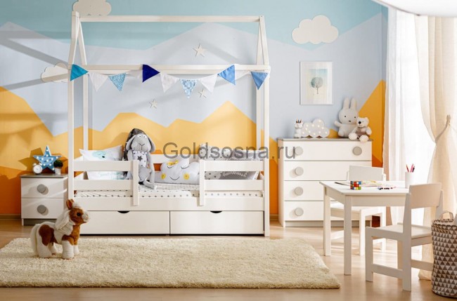 Кровать домик Тимберика Кидс №5