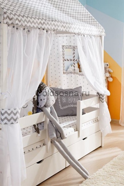 Кровать домик Тимберика Кидс №5