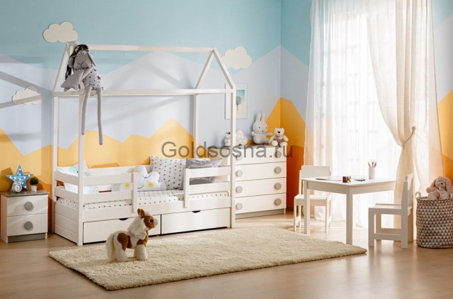 Кровать домик Тимберика Кидс №5