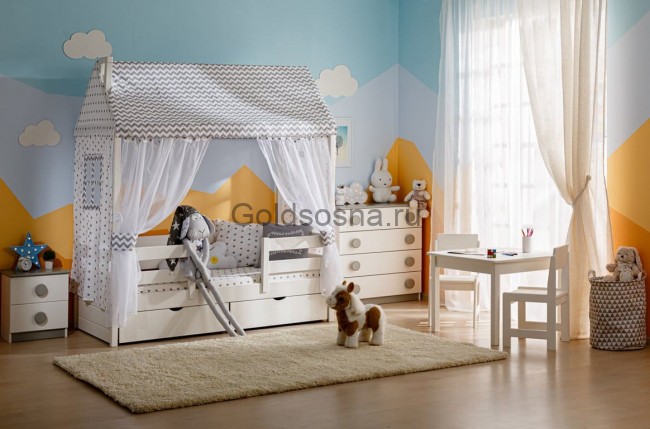 Кровать домик Тимберика Кидс №5