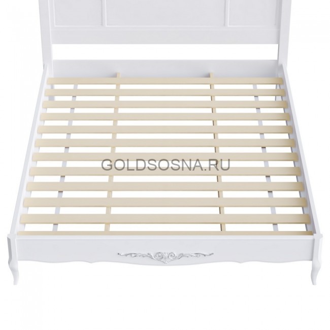 Кровать односпальная Silvery Rome с мягким изголовьем Кровать односпальная Silvery Rome с мягким изголовьем