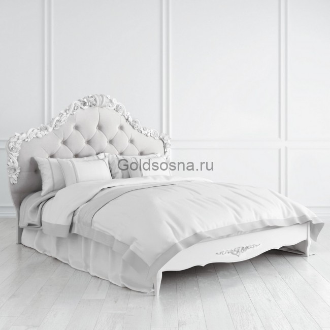 Кровать двуспальная Silvery Rome S416 с мягким изголовьем Кровать двуспальная Silvery Rome S416 с мягким изголовьем