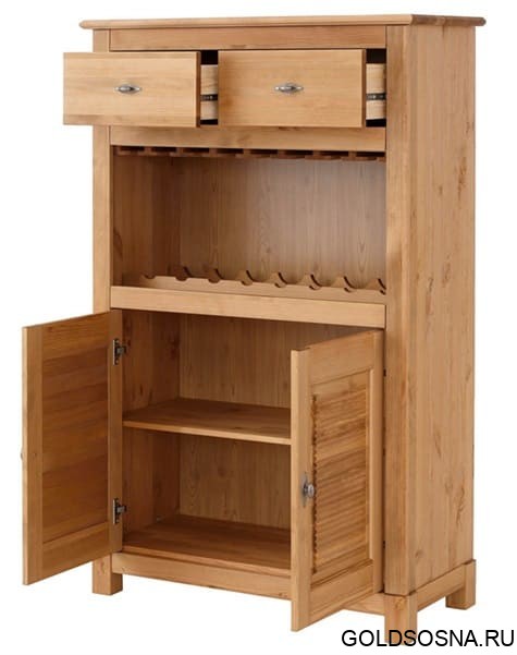 Комод-бар Рауна (бейц/масло) Комод-бар Рауна (бейц/масло)