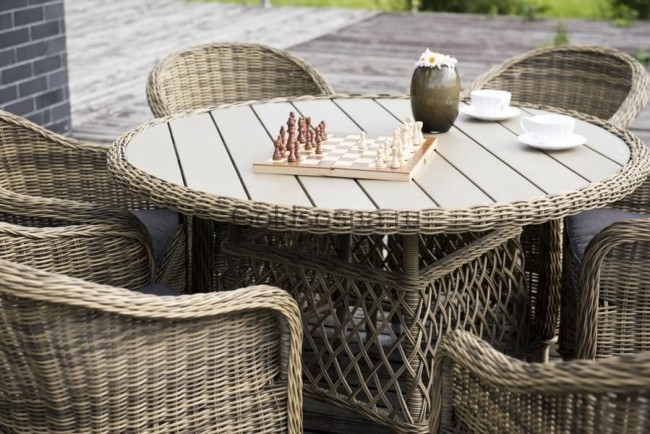 Кресло Равенна С, серо-желтое Кресло Равенна С, серо-желтое