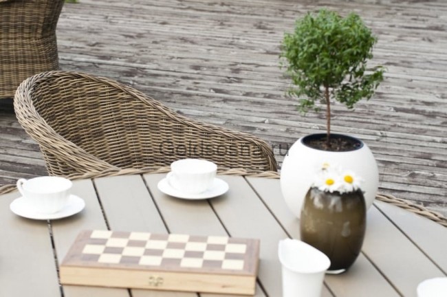 Кресло Равенна С, серо-желтое Кресло Равенна С, серо-желтое