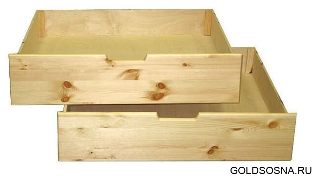 Комплект ящиков к кровати