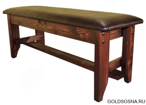 Лавка Русич (кожа)-(ткань)