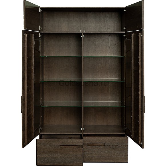 Шкаф-витрина 2д Хедмарк 2256Бр БМ760