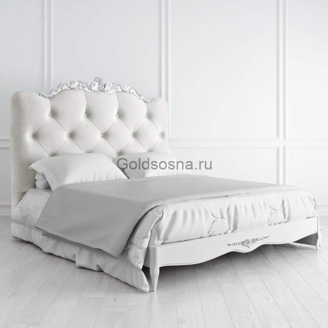 Кровать двуспальная Silvery Rome S718D Кровать двуспальная Silvery Rome S718D