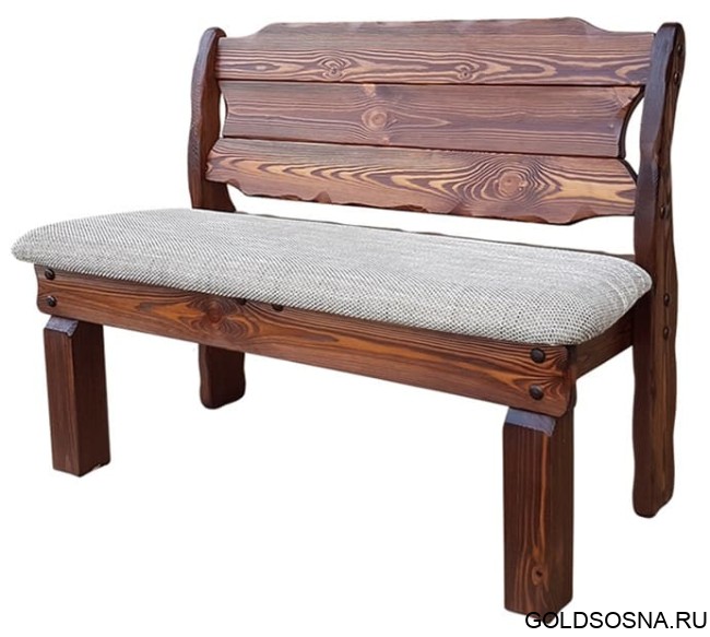 Скамья Добряк (кожа-ткань)