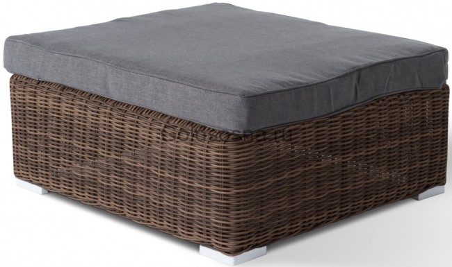 Оттоманка Лунго темно-коричневого