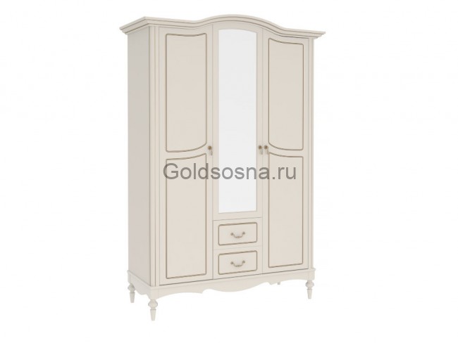 Шкаф Амелия 3-х ств. с ящиками