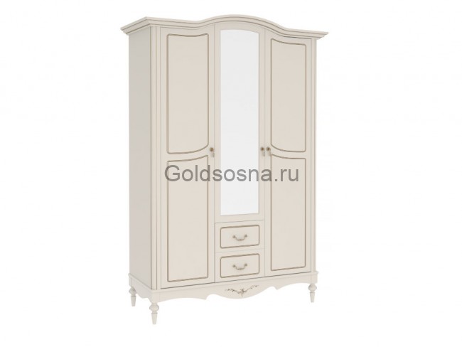 Шкаф Амелия 3-х ств. с ящиками