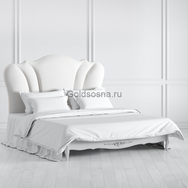 Кровать двуспальная Silvery Rome S618 Кровать двуспальная Silvery Rome S618