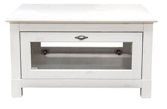 Стол кофейный Рауна (белый воск УКВ)