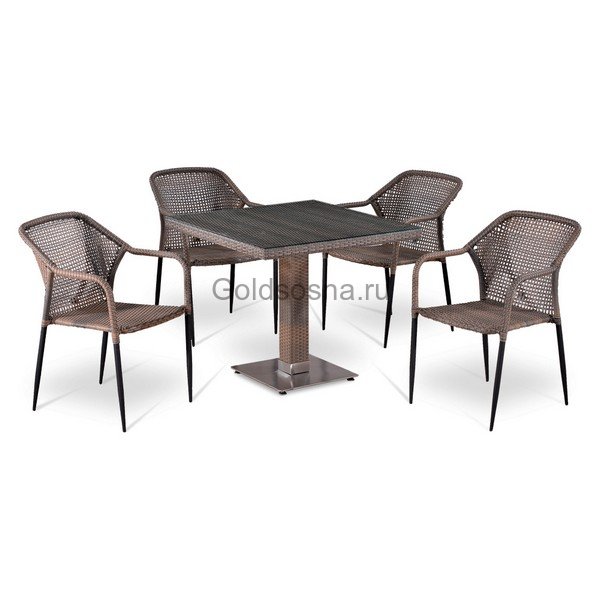 Комплект плетеной мебели из ротанга T503SG/Y35G-W1289 Pale 4Pcs Комплект плетеной мебели из ротанга T503SG/Y35G-W1289 Pale 4Pcs