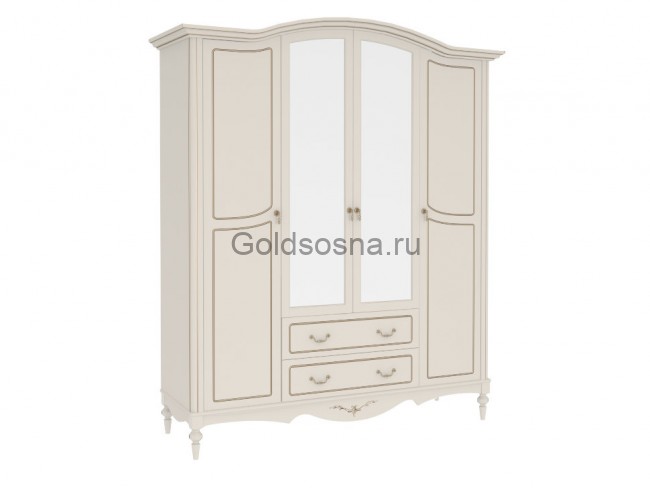 Шкаф Амелия 4-х ств. с ящиками Шкаф Амелия 4-х ств. с ящиками