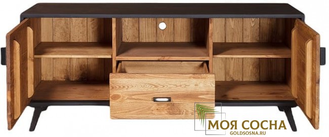 Тумба ТВ Эрика-MT2P+1T+1N Тумба ТВ Эрика-MT2P+1T+1N