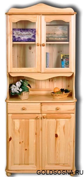 Буфет Норд 100 для посуды (2-х ств.)