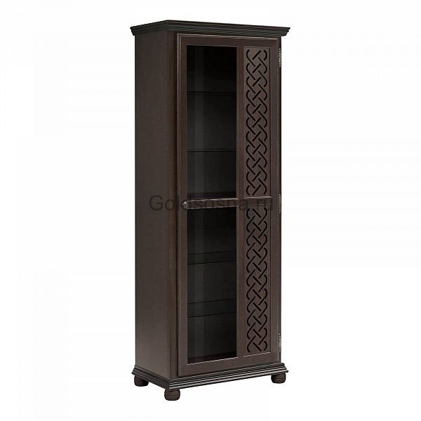 Шкаф для посуды Луна 10 (колониал) из массива сосны Шкаф для посуды Луна 10 (колониал) из массива сосны